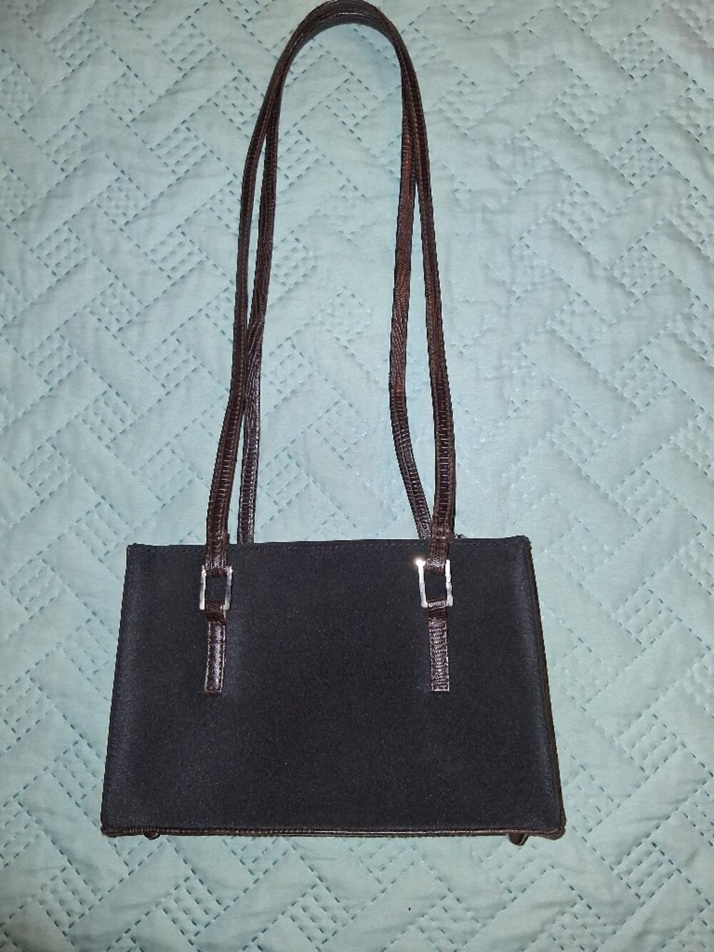 Like New! Black/Brown Mini Purse